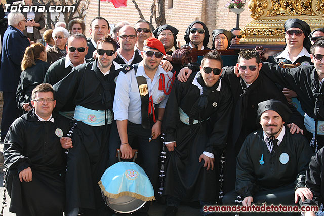 Procesin Viernes Santo maana 2010 - Reportaje I (Salida y recogida I) - 374