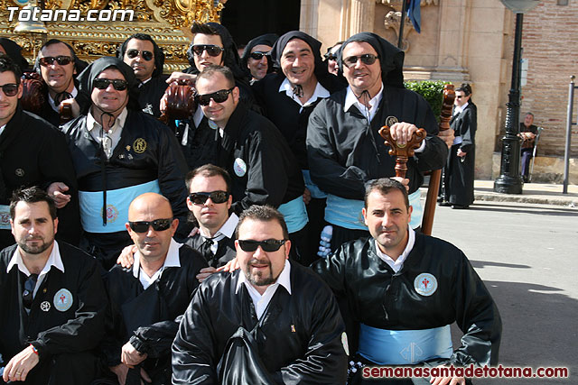 Procesin Viernes Santo maana 2010 - Reportaje I (Salida y recogida I) - 375