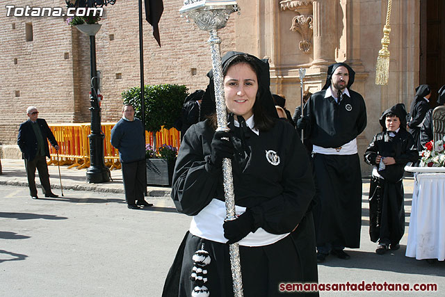 Procesin Viernes Santo maana 2010 - Reportaje I (Salida y recogida I) - 380