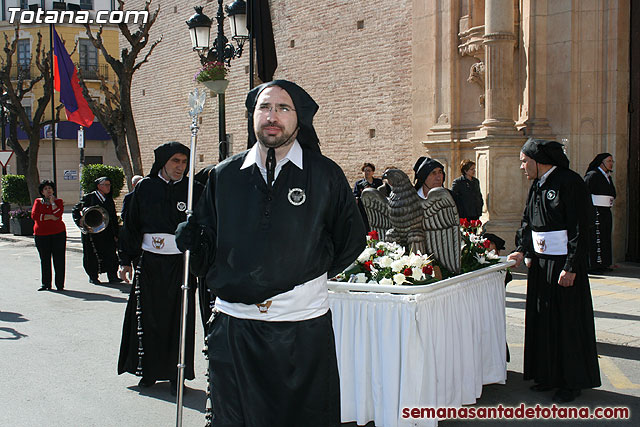 Procesin Viernes Santo maana 2010 - Reportaje I (Salida y recogida I) - 382