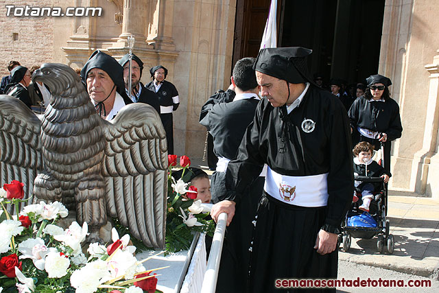 Procesin Viernes Santo maana 2010 - Reportaje I (Salida y recogida I) - 383