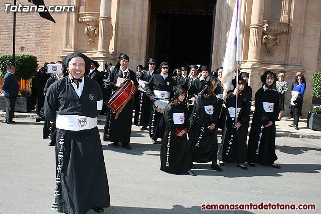 Procesin Viernes Santo maana 2010 - Reportaje I (Salida y recogida I) - 384