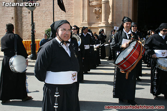 Procesin Viernes Santo maana 2010 - Reportaje I (Salida y recogida I) - 387