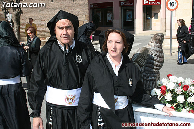 Procesin Viernes Santo maana 2010 - Reportaje I (Salida y recogida I) - 388