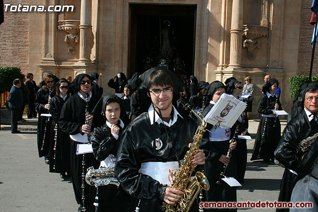 Procesin Viernes Santo maana 2010 - Reportaje I (Salida y recogida I) - 392