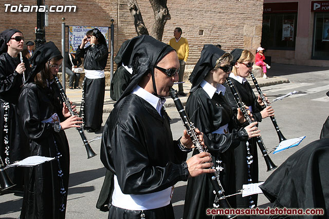 Procesin Viernes Santo maana 2010 - Reportaje I (Salida y recogida I) - 397