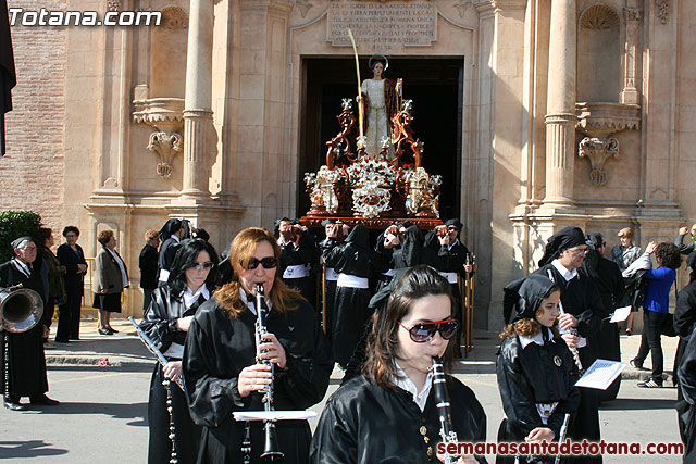 Procesin Viernes Santo maana 2010 - Reportaje I (Salida y recogida I) - 399