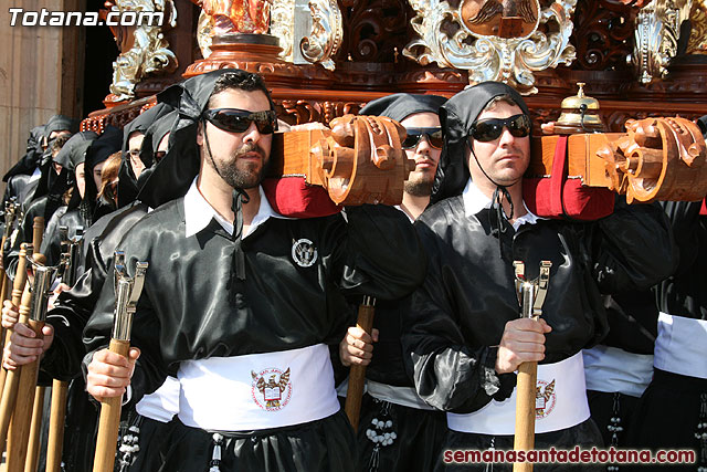 Procesin Viernes Santo maana 2010 - Reportaje I (Salida y recogida I) - 404