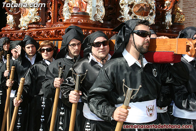 Procesin Viernes Santo maana 2010 - Reportaje I (Salida y recogida I) - 405