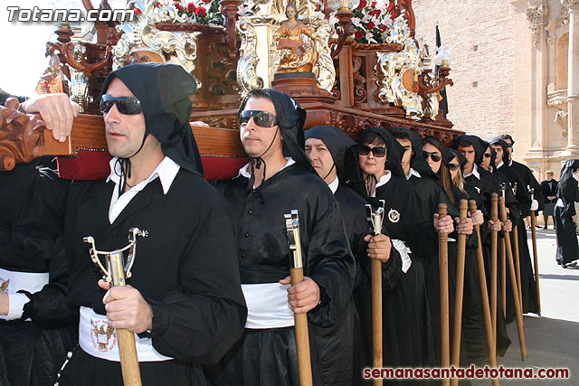 Procesin Viernes Santo maana 2010 - Reportaje I (Salida y recogida I) - 414