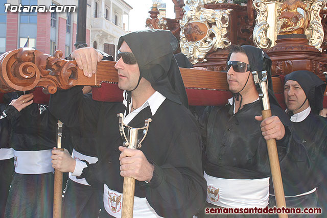 Procesin Viernes Santo maana 2010 - Reportaje I (Salida y recogida I) - 415