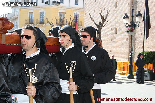 Procesin Viernes Santo maana 2010 - Reportaje I (Salida y recogida I) - 420