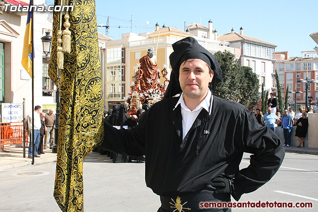 Procesin Viernes Santo maana 2010 - Reportaje I (Salida y recogida I) - 432