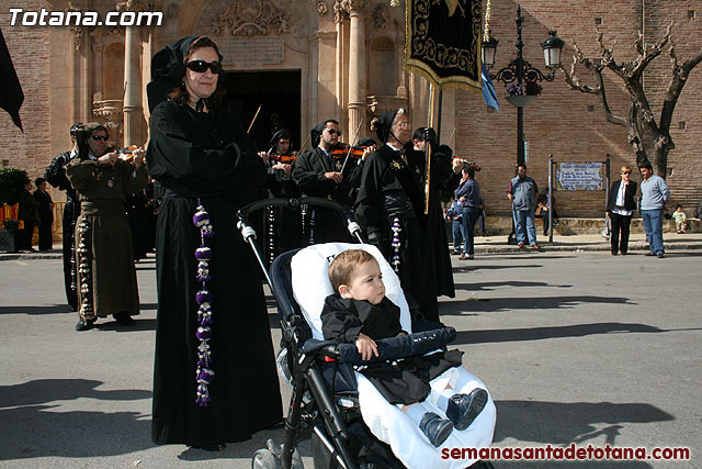 Procesin Viernes Santo maana 2010 - Reportaje I (Salida y recogida I) - 436