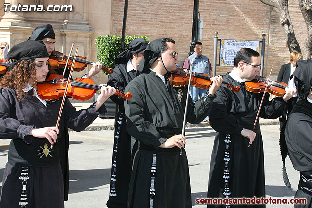 Procesin Viernes Santo maana 2010 - Reportaje I (Salida y recogida I) - 439