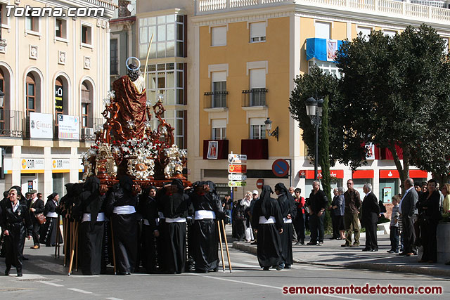 Procesin Viernes Santo maana 2010 - Reportaje I (Salida y recogida I) - 441