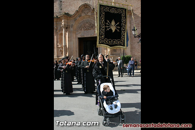 Procesin Viernes Santo maana 2010 - Reportaje I (Salida y recogida I) - 442