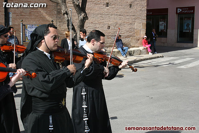 Procesin Viernes Santo maana 2010 - Reportaje I (Salida y recogida I) - 443