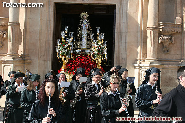 Procesin Viernes Santo maana 2010 - Reportaje I (Salida y recogida I) - 446