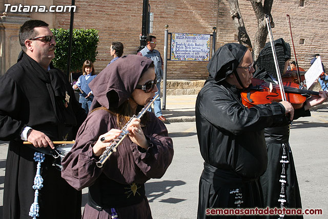 Procesin Viernes Santo maana 2010 - Reportaje I (Salida y recogida I) - 447