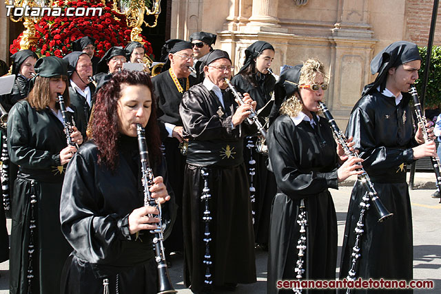 Procesin Viernes Santo maana 2010 - Reportaje I (Salida y recogida I) - 449