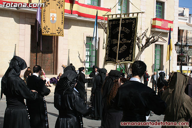 Procesin Viernes Santo maana 2010 - Reportaje I (Salida y recogida I) - 450