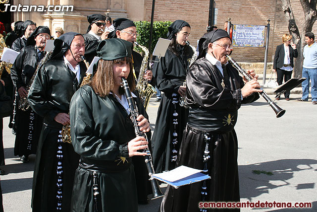 Procesin Viernes Santo maana 2010 - Reportaje I (Salida y recogida I) - 451