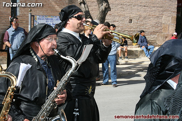 Procesin Viernes Santo maana 2010 - Reportaje I (Salida y recogida I) - 454