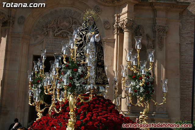 Procesin Viernes Santo maana 2010 - Reportaje I (Salida y recogida I) - 455