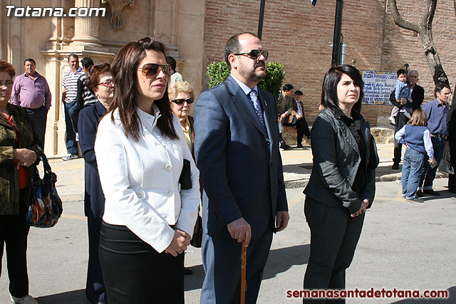 Procesin Viernes Santo maana 2010 - Reportaje I (Salida y recogida I) - 462