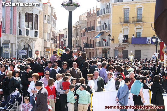 Procesin Viernes Santo maana 2010 - Reportaje I (Salida y recogida I) - 471