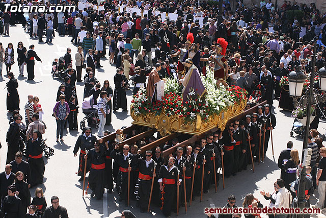 Procesin Viernes Santo maana 2010 - Reportaje I (Salida y recogida I) - 477