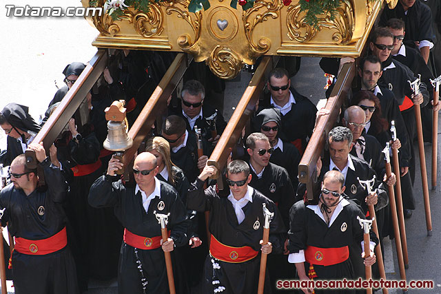 Procesin Viernes Santo maana 2010 - Reportaje I (Salida y recogida I) - 478