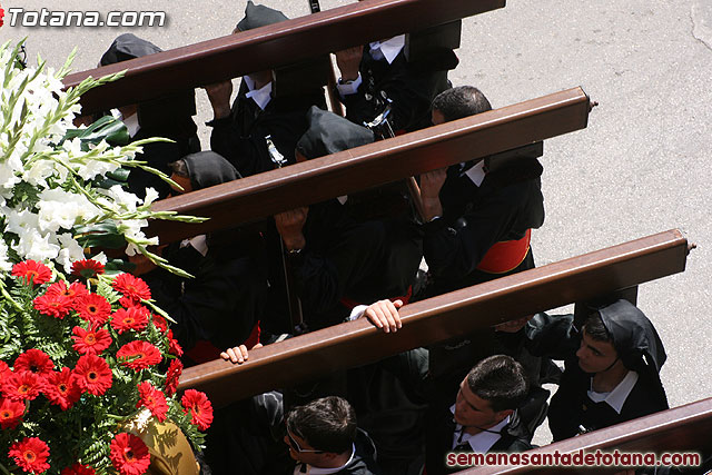 Procesin Viernes Santo maana 2010 - Reportaje I (Salida y recogida I) - 483