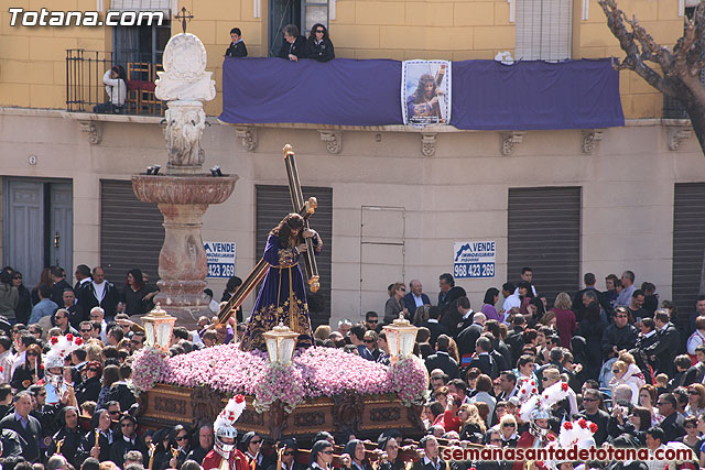 Procesin Viernes Santo maana 2010 - Reportaje I (Salida y recogida I) - 487