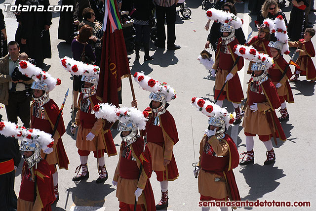 Procesin Viernes Santo maana 2010 - Reportaje I (Salida y recogida I) - 492