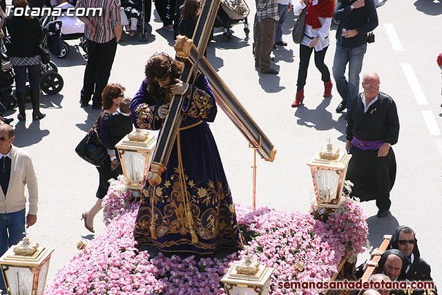 Procesin Viernes Santo maana 2010 - Reportaje I (Salida y recogida I) - 495