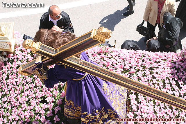 Procesin Viernes Santo maana 2010 - Reportaje I (Salida y recogida I) - 501