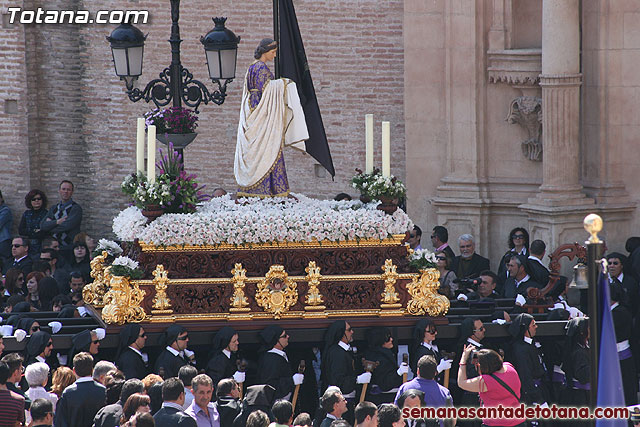 Procesin Viernes Santo maana 2010 - Reportaje I (Salida y recogida I) - 507