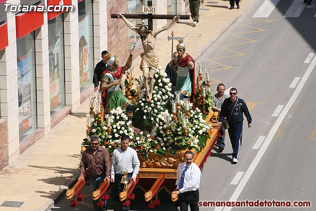 Procesin Viernes Santo maana 2010 - Reportaje I (Salida y recogida I) - 521