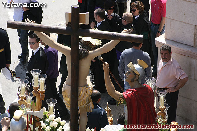 Procesin Viernes Santo maana 2010 - Reportaje I (Salida y recogida I) - 524