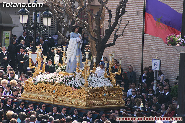 Procesin Viernes Santo maana 2010 - Reportaje I (Salida y recogida I) - 525