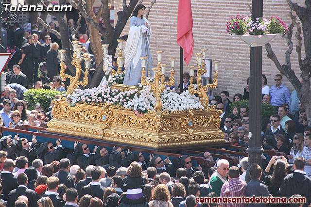 Procesin Viernes Santo maana 2010 - Reportaje I (Salida y recogida I) - 527