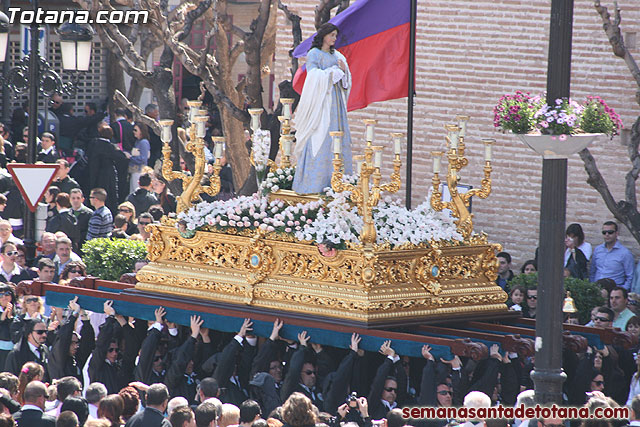 Procesin Viernes Santo maana 2010 - Reportaje I (Salida y recogida I) - 528