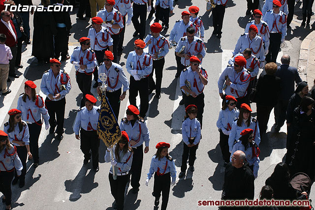 Procesin Viernes Santo maana 2010 - Reportaje I (Salida y recogida I) - 529