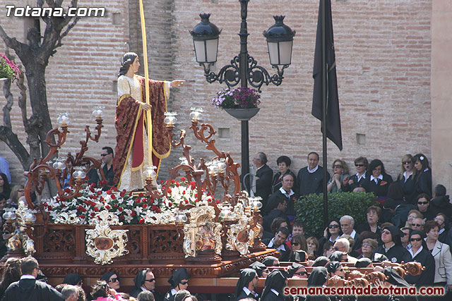 Procesin Viernes Santo maana 2010 - Reportaje I (Salida y recogida I) - 534