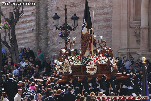 Procesin Viernes Santo maana 2010 - Reportaje I (Salida y recogida I) - 536