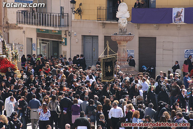 Procesin Viernes Santo maana 2010 - Reportaje I (Salida y recogida I) - 538