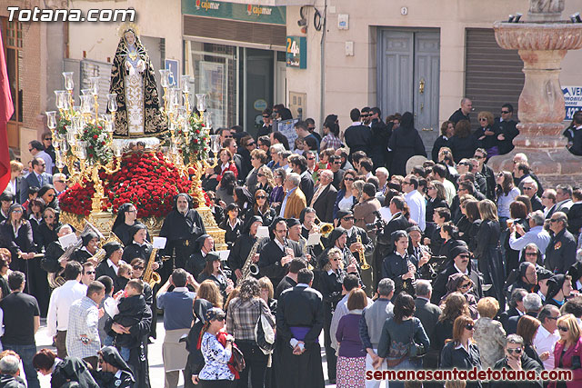 Procesin Viernes Santo maana 2010 - Reportaje I (Salida y recogida I) - 541