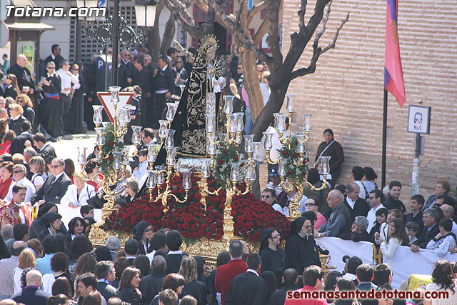 Procesin Viernes Santo maana 2010 - Reportaje I (Salida y recogida I) - 543